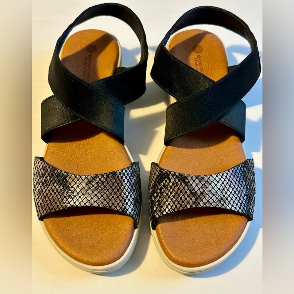 Eric Michael Ladies Sandals, size 8 (39)